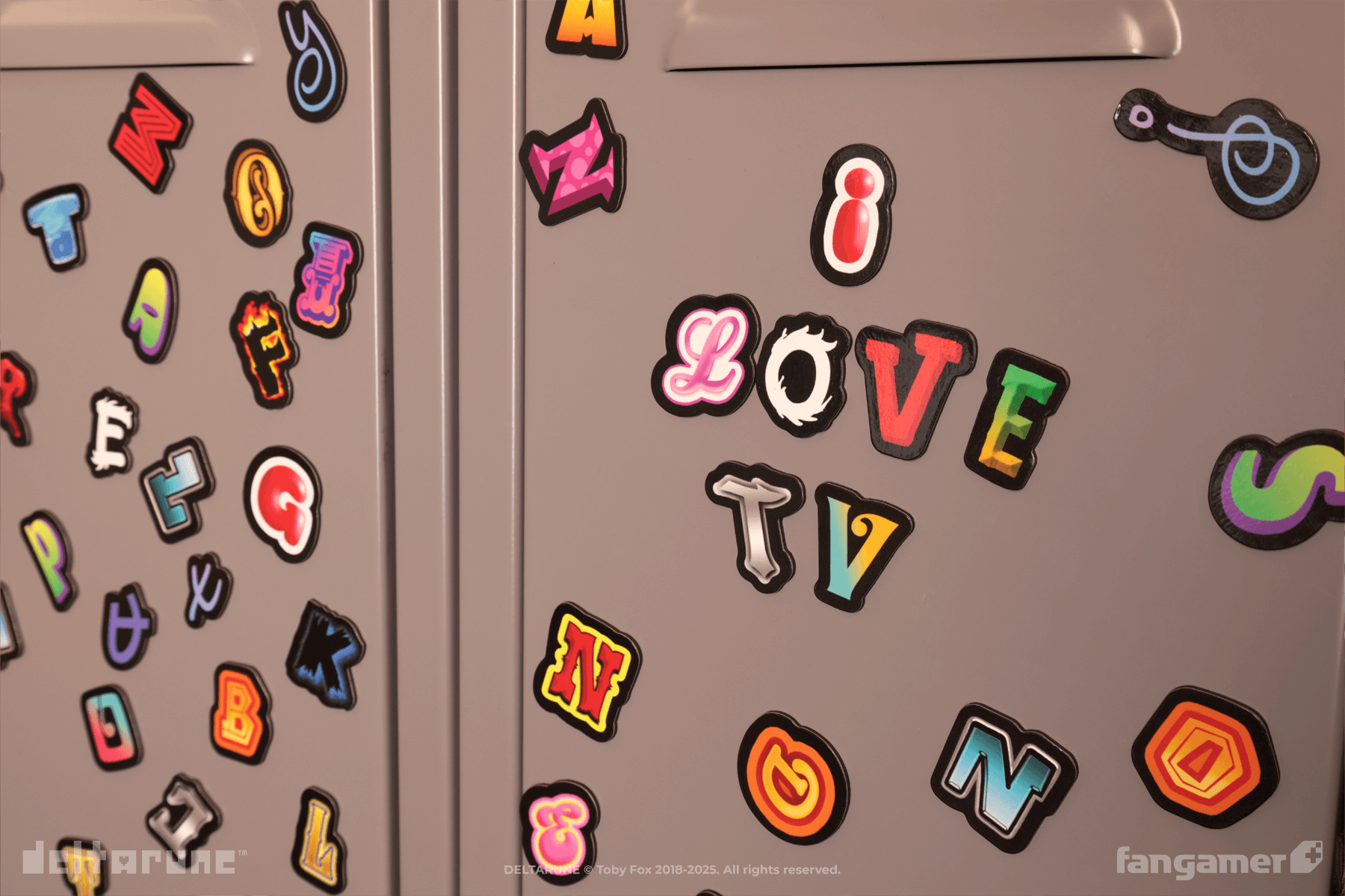 Mr. Tenna's Word Art Magnet Set