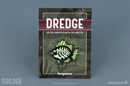Voltaic Grouper Glow-in-the-Dark Pin