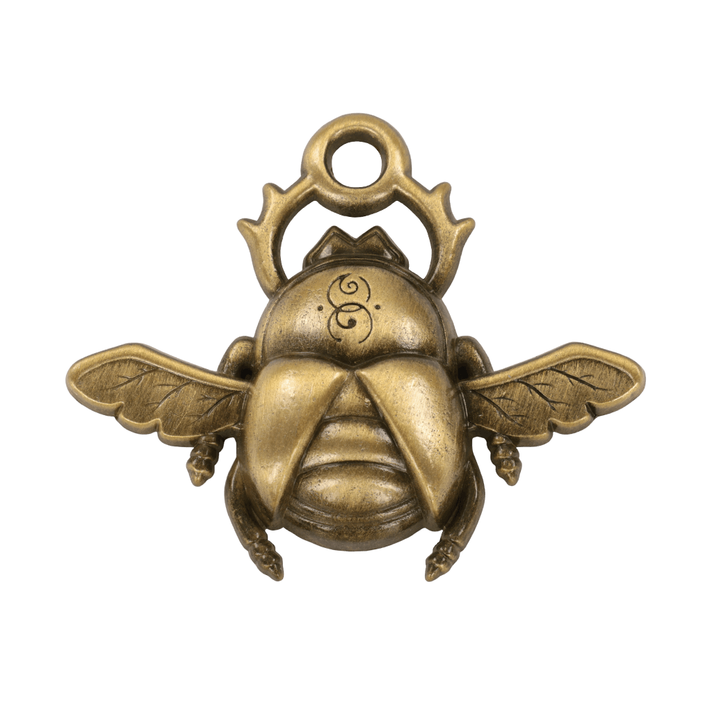 Gold Scarab Pin