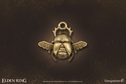 Gold Scarab Pin