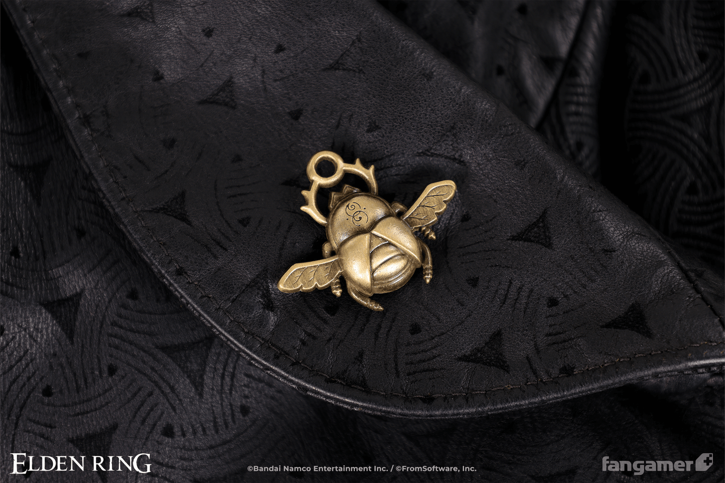 Gold Scarab Pin