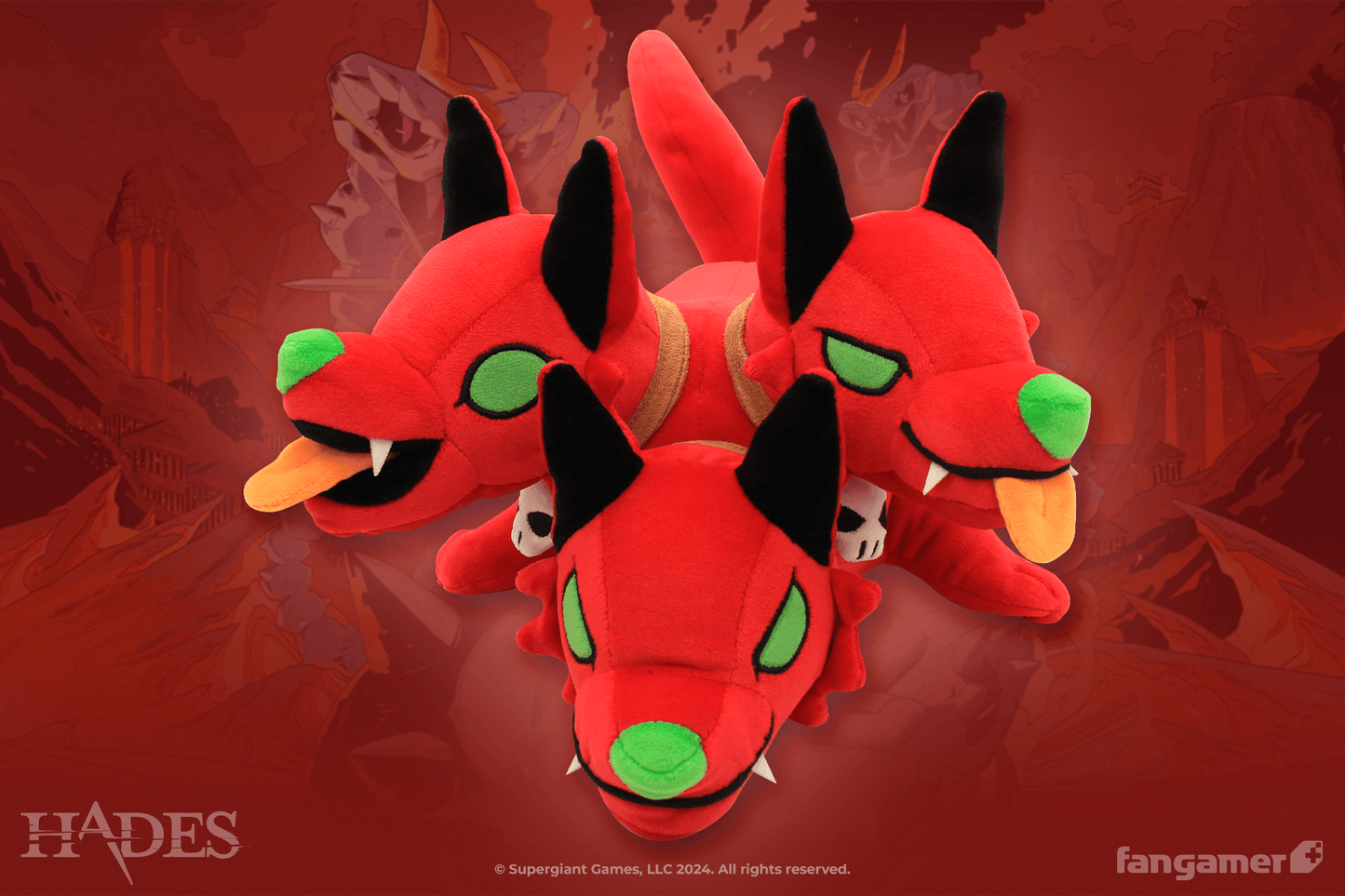 Cerberus Plush