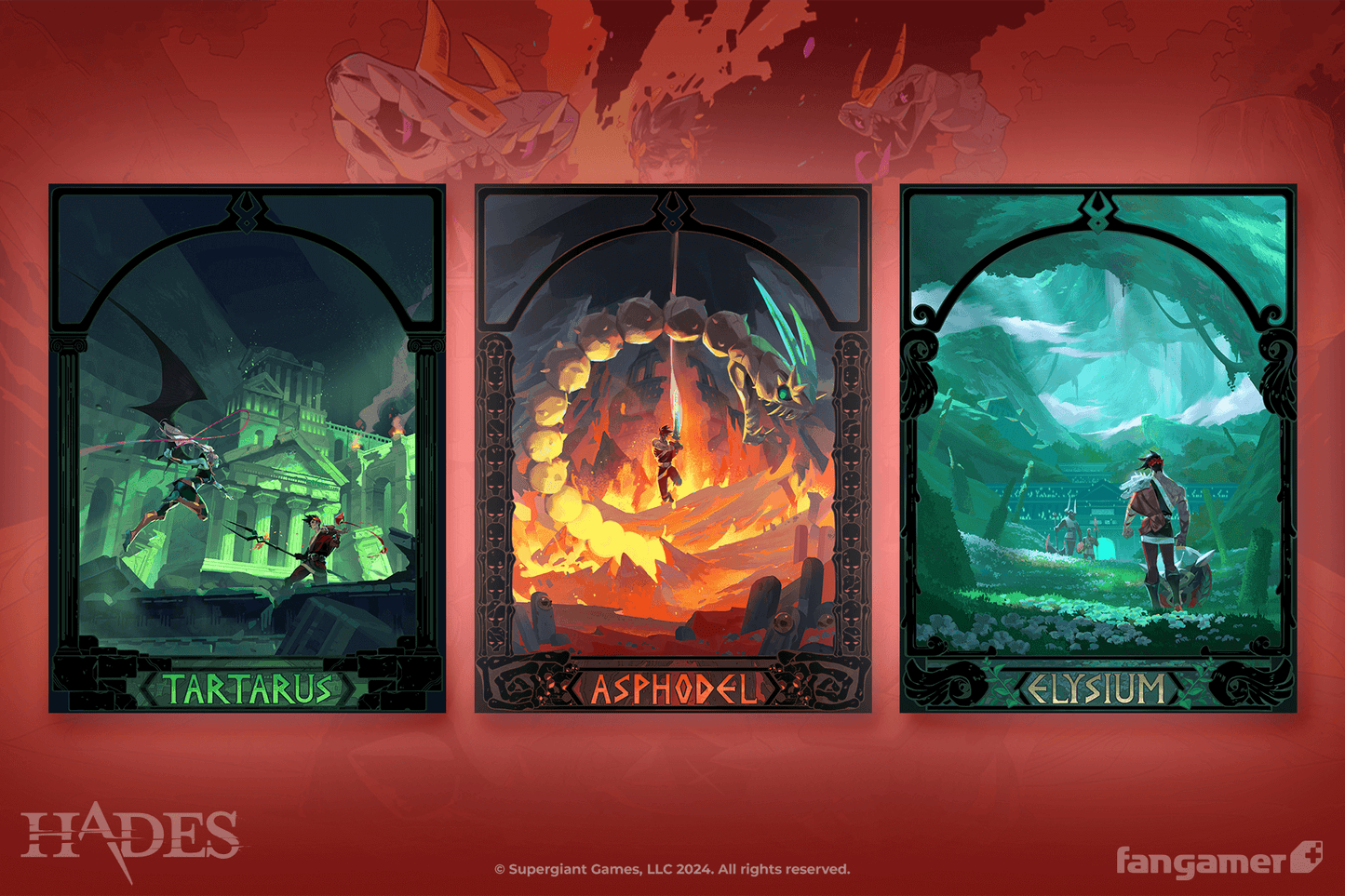 Underworld Triptych Poster Set