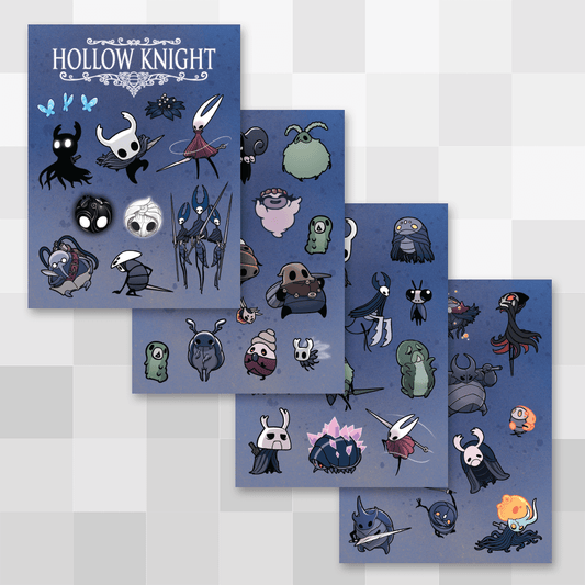 Hallownest Sticker Set