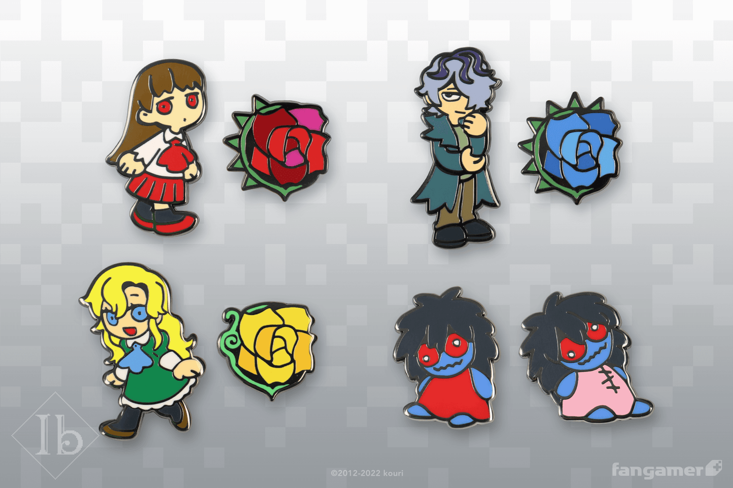 Ib Character Pin Combo
