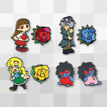 Ib Character Pin Combo