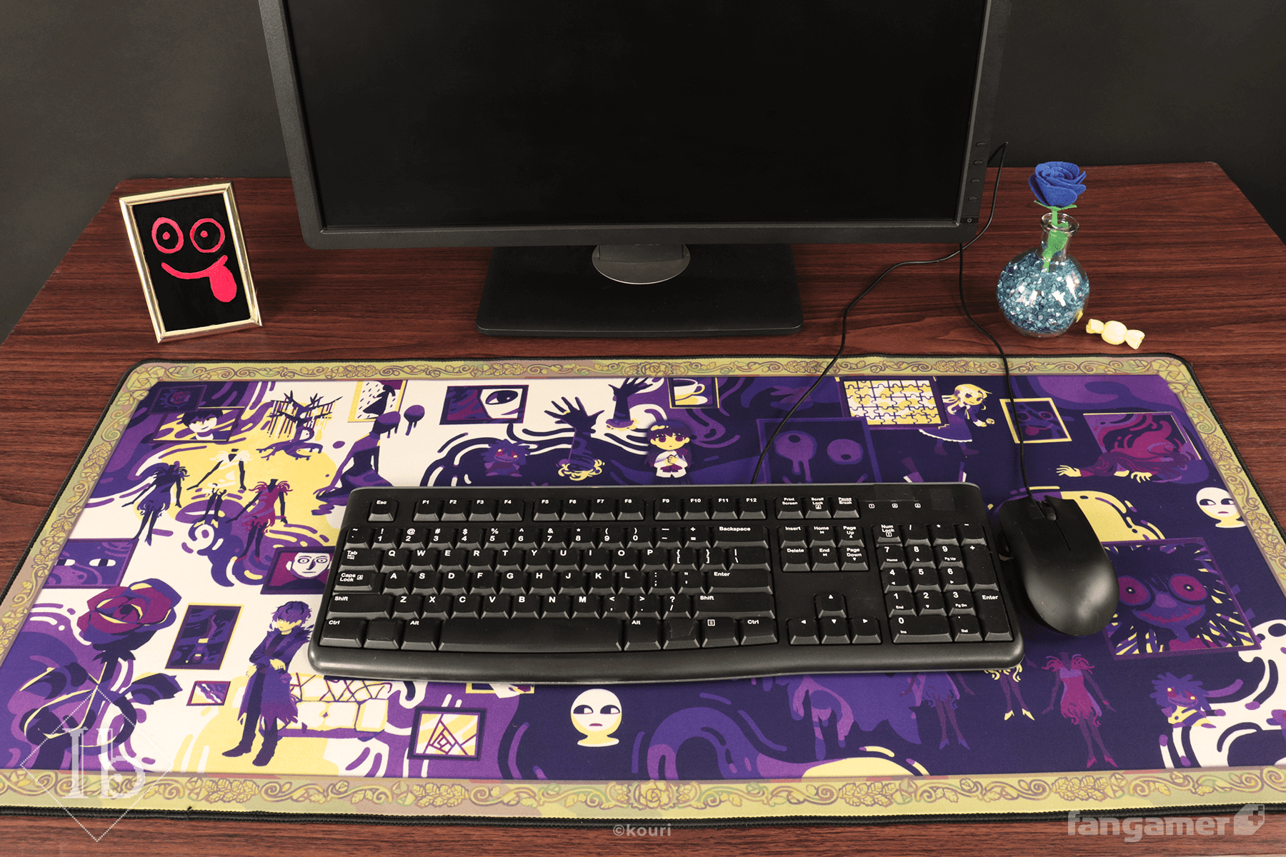 Cursed Gallery Desk Mat