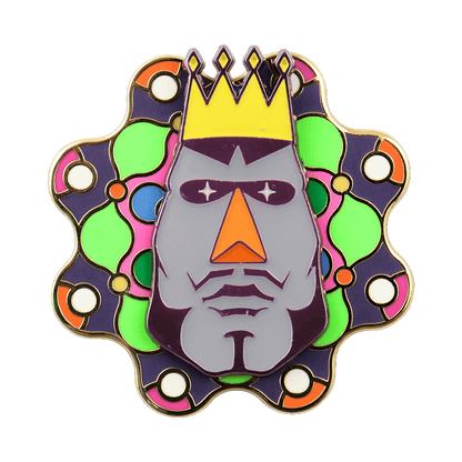 King of All Cosmos Spinning Pin