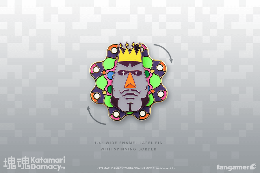 King of All Cosmos Spinning Pin