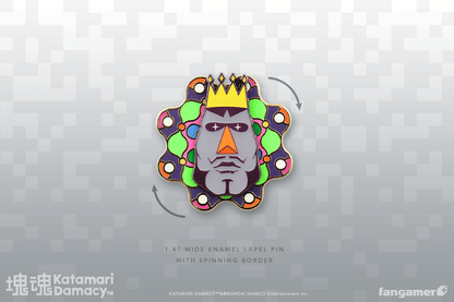 King of All Cosmos Spinning Pin