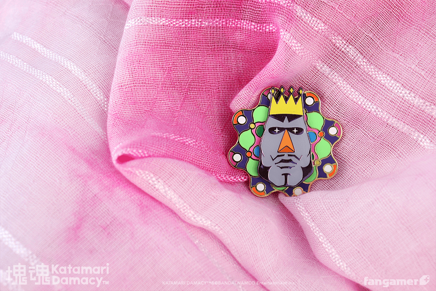 King of All Cosmos Spinning Pin