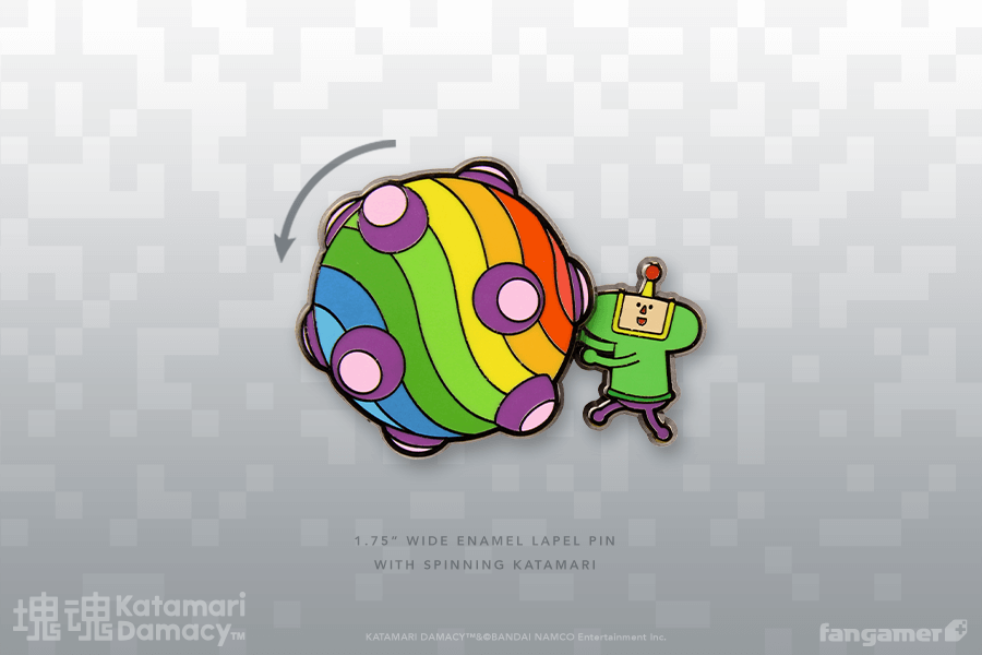 The Prince & Katamari Spinning Pin