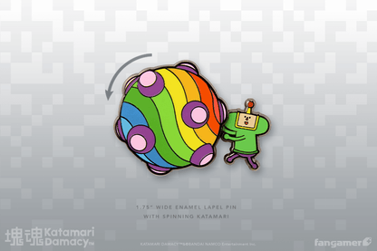 The Prince & Katamari Spinning Pin