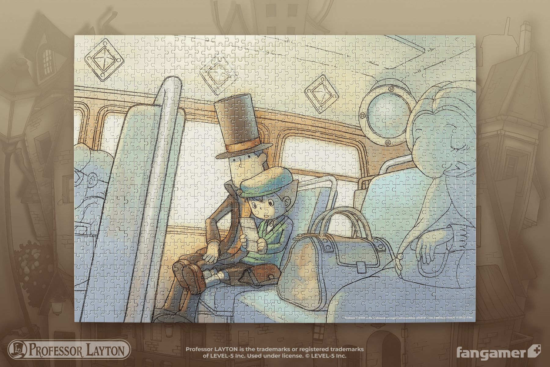 Professor Layton Jigsaw Puzzle