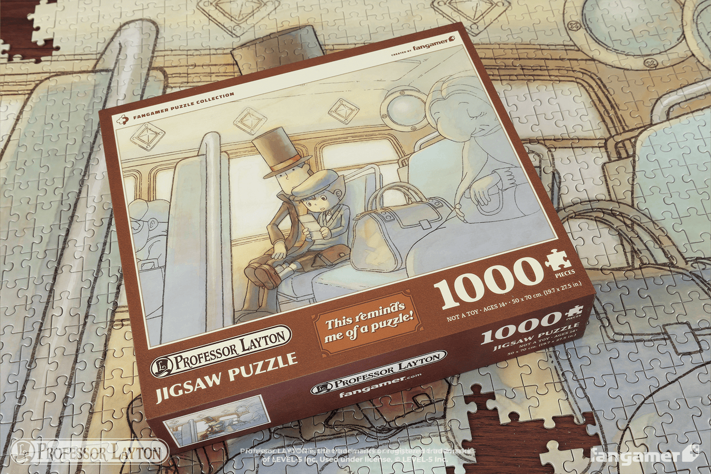 Professor Layton Jigsaw Puzzle
