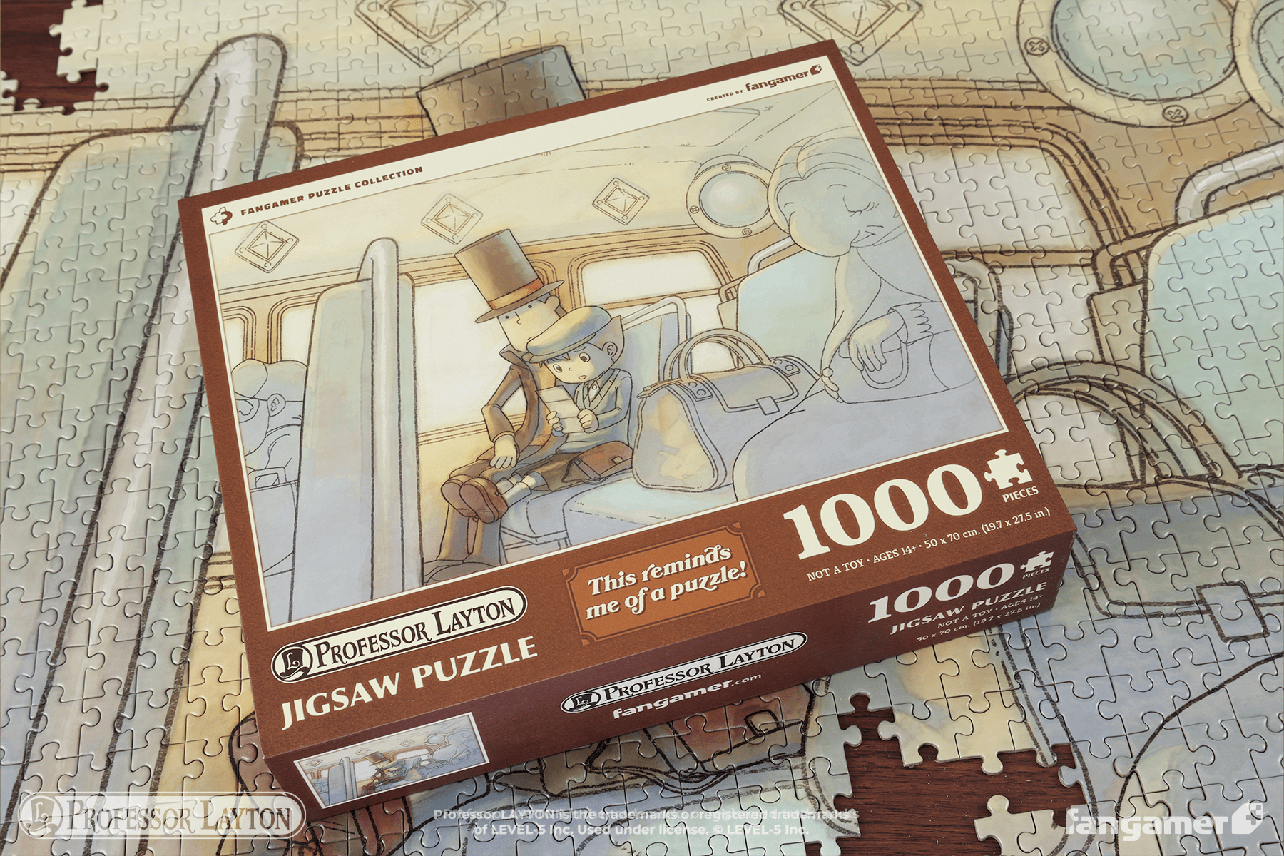 Professor Layton Jigsaw Puzzle