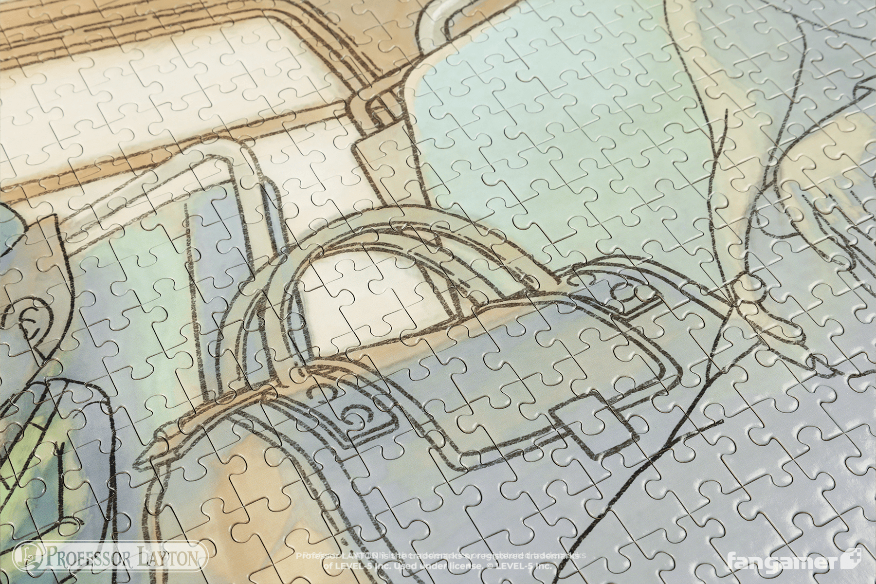 Professor Layton Jigsaw Puzzle