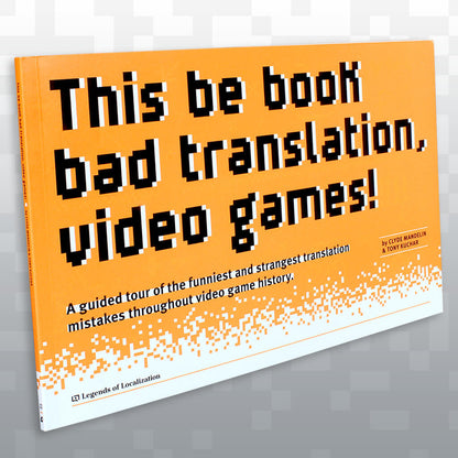 This be book bad translation, video games!
