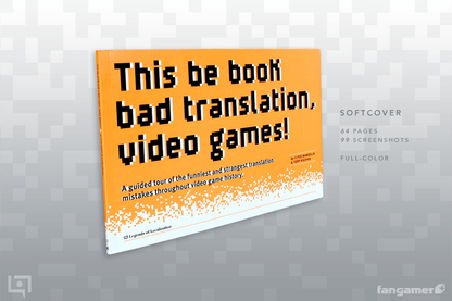This be book bad translation, video games!