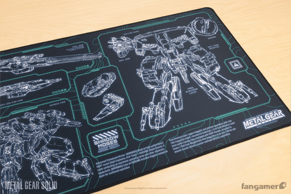 Mechanized Desk Mat