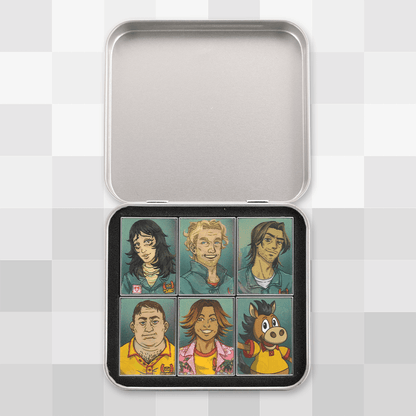 After The Crash Lenticular Magnet Set