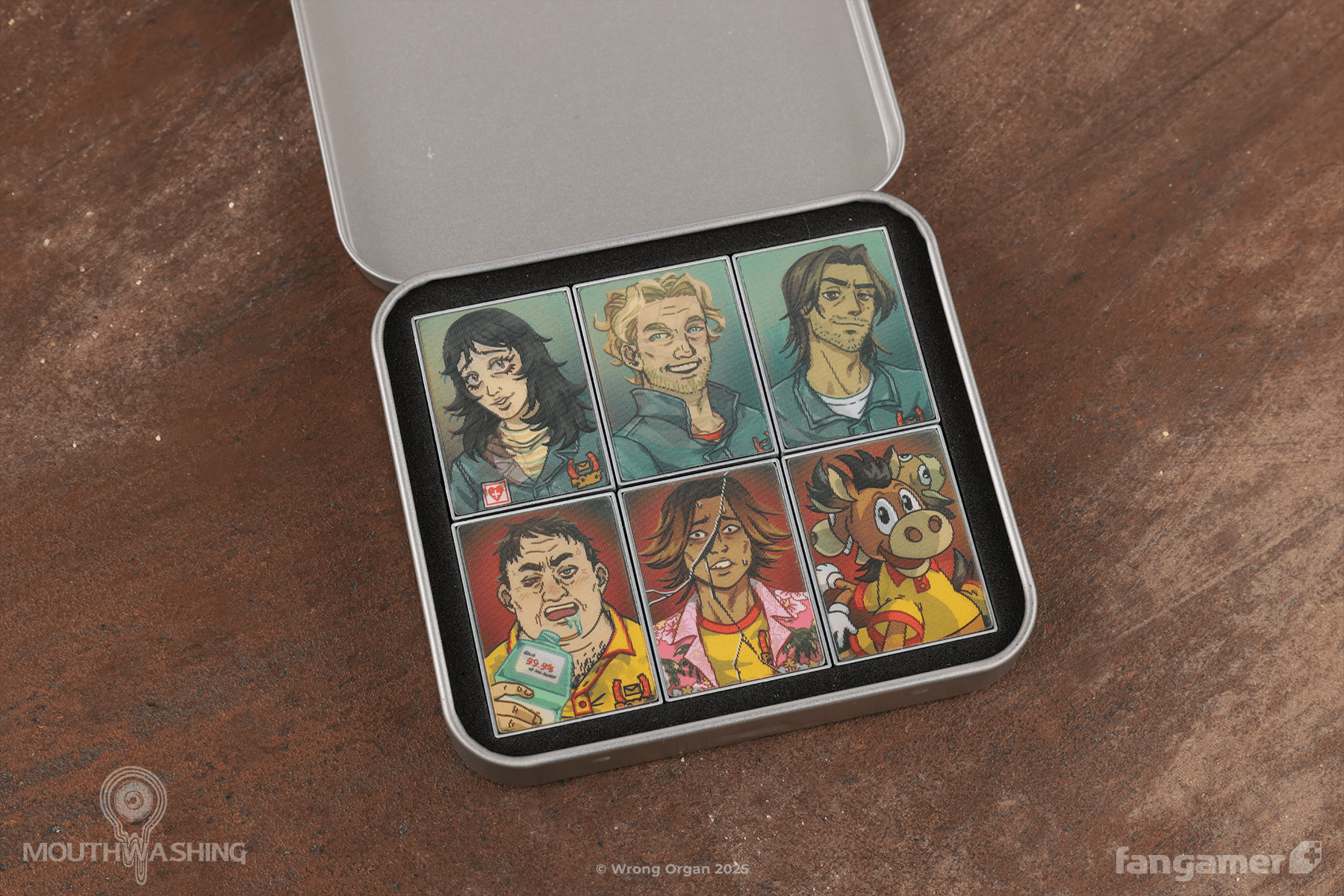 After The Crash Lenticular Magnet Set