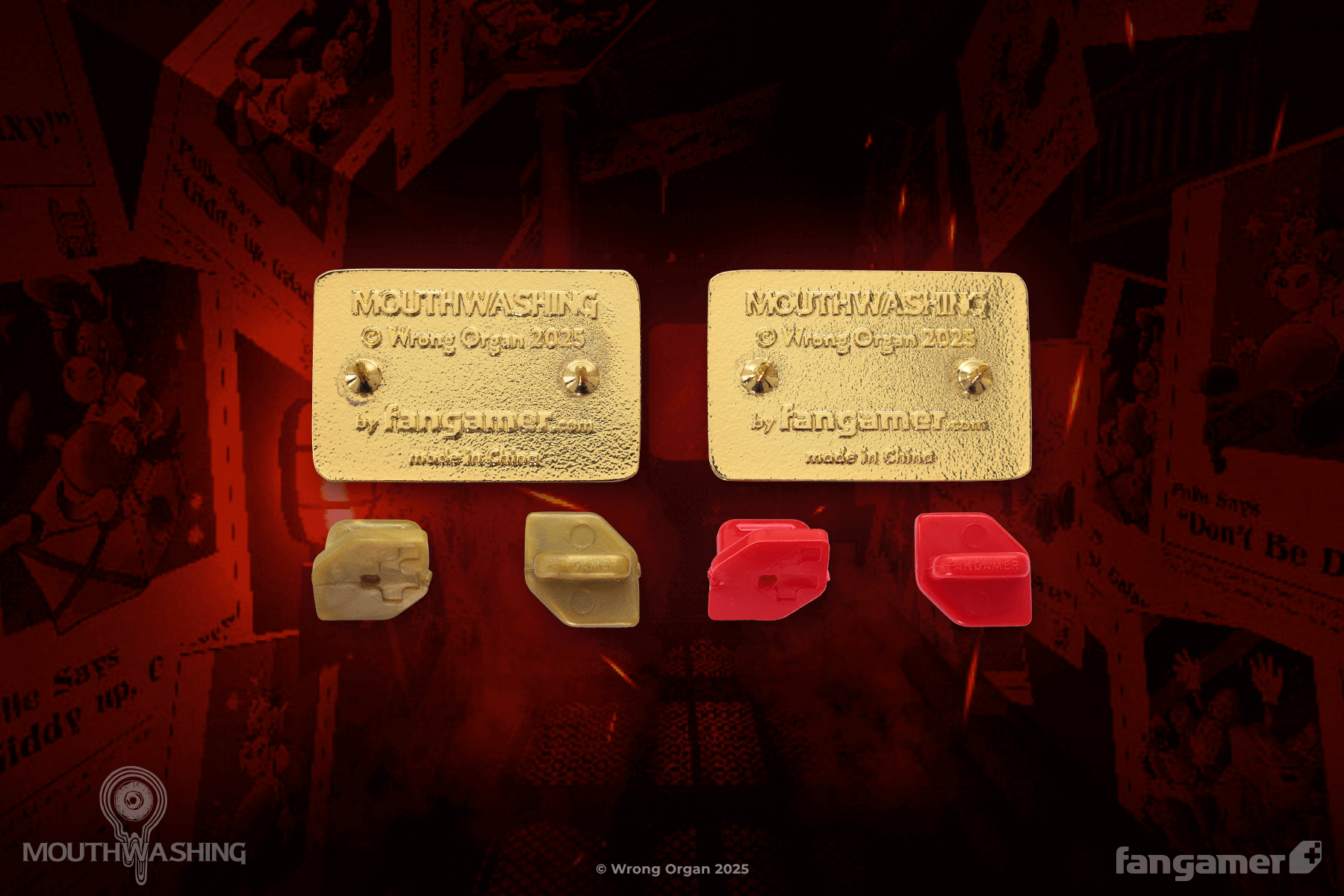 Anya and Polle ID Card Pin Set