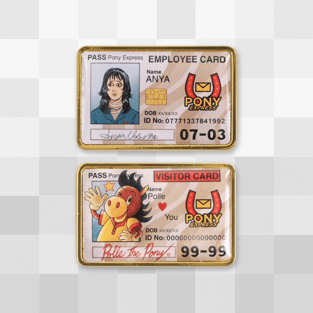 Anya and Polle ID Card Pin Set