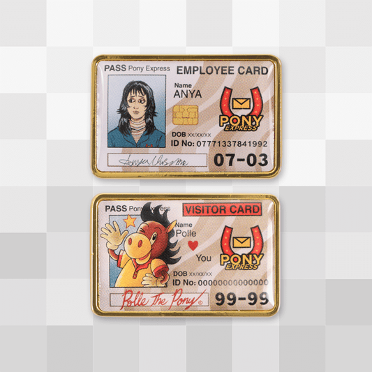 Anya and Polle ID Card Pin Set