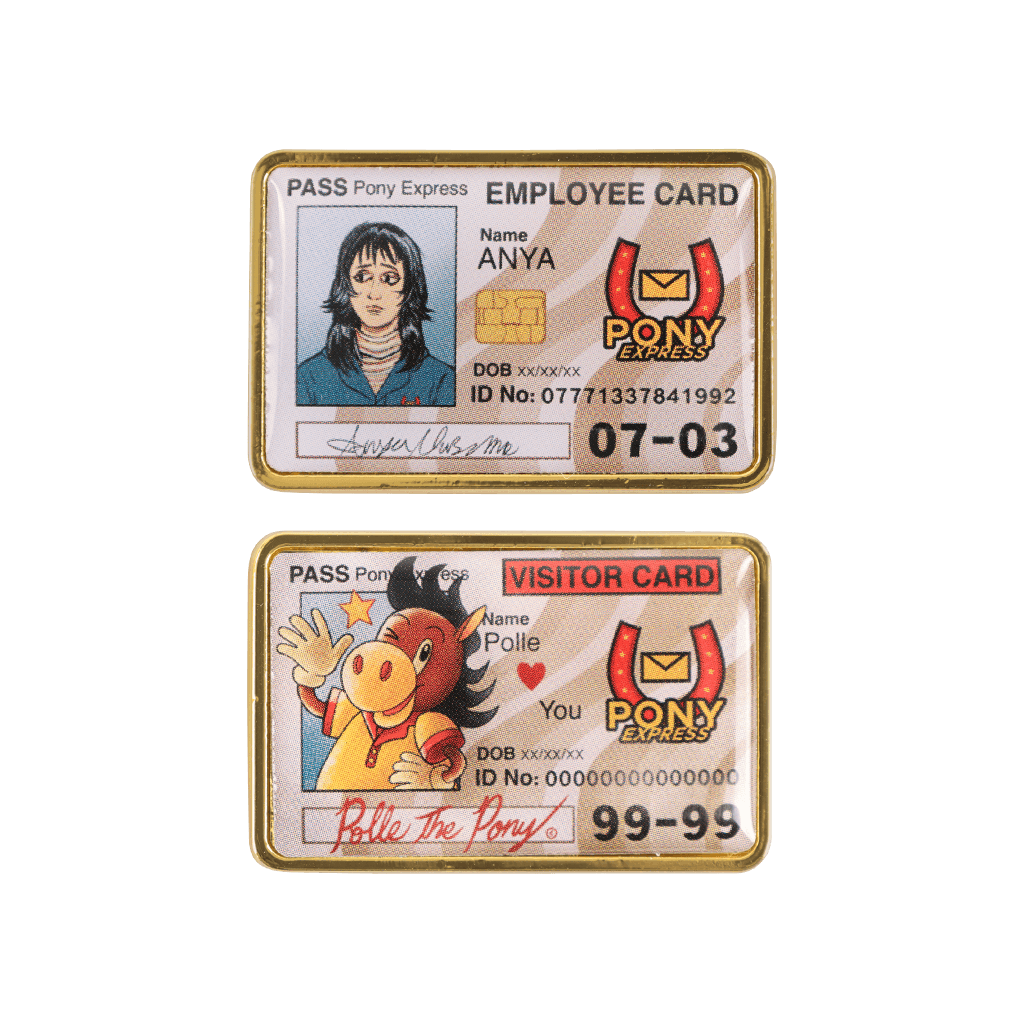 Anya and Polle ID Card Pin Set