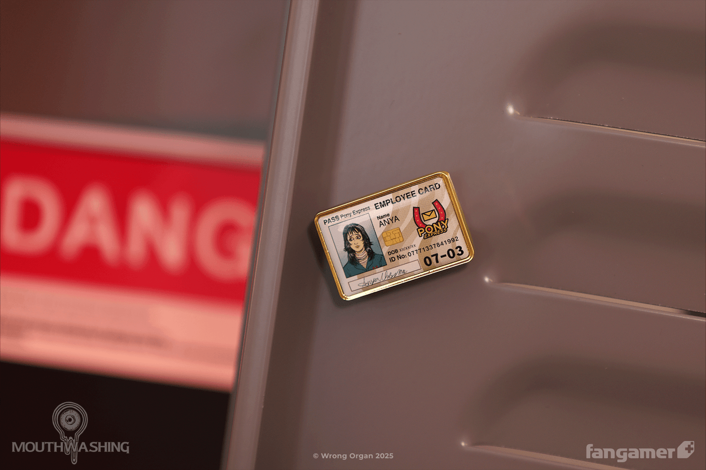 Anya and Polle ID Card Pin Set