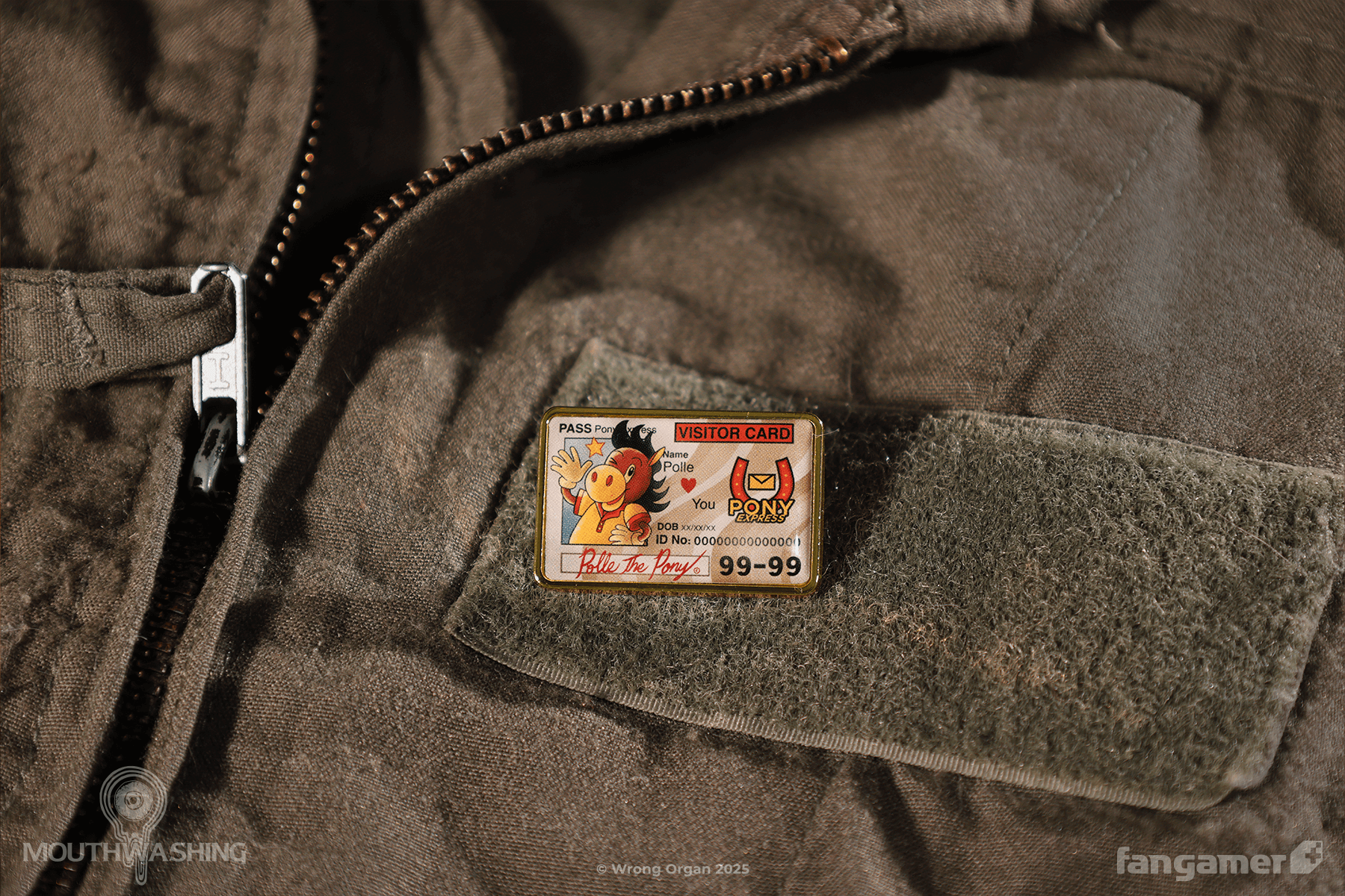 Anya and Polle ID Card Pin Set