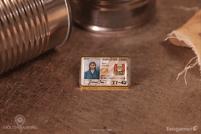 Curly and Jimmy ID Card Pin Set