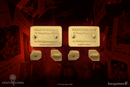 Daisuke and Swansea ID Card Pins