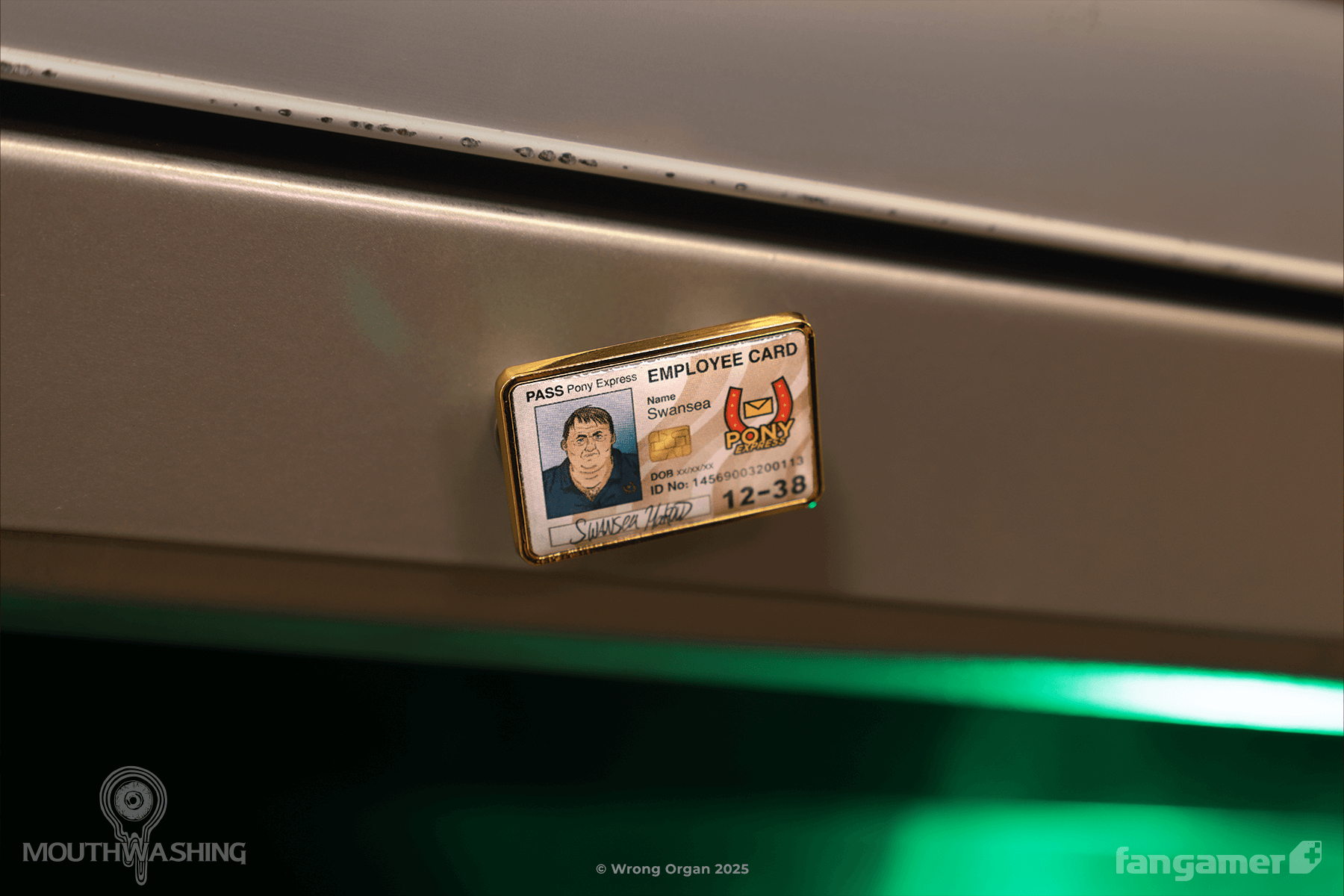 Daisuke and Swansea ID Card Pins