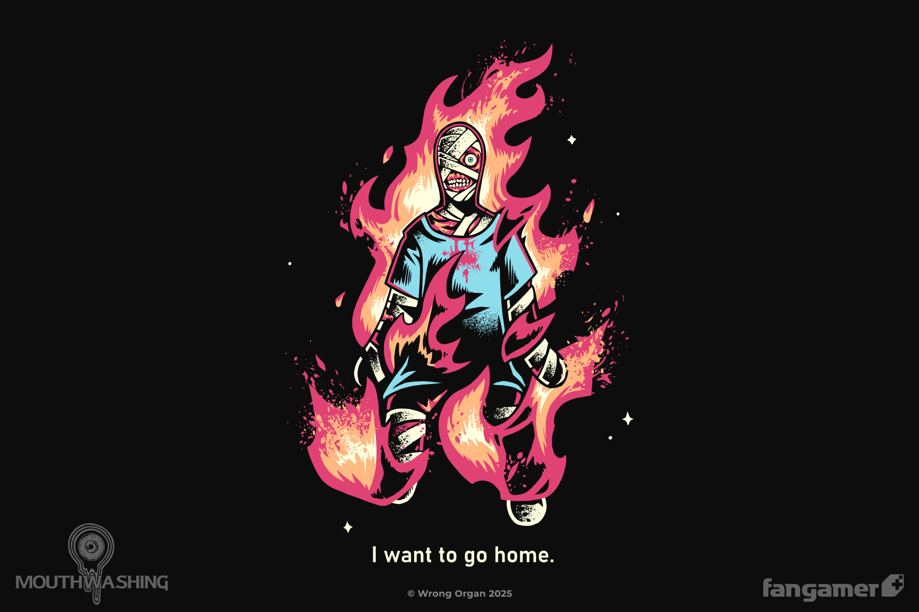 I want to go home.
