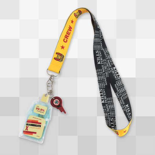 Dragonbreath Keychain & Crew Lanyard