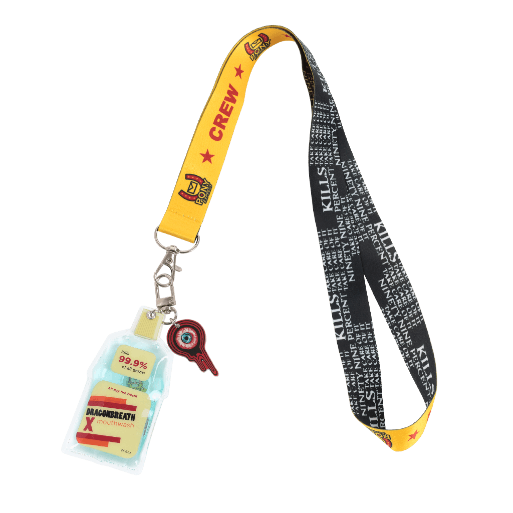 Dragonbreath Keychain & Crew Lanyard