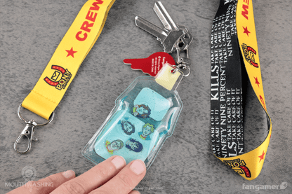 Dragonbreath Keychain & Crew Lanyard