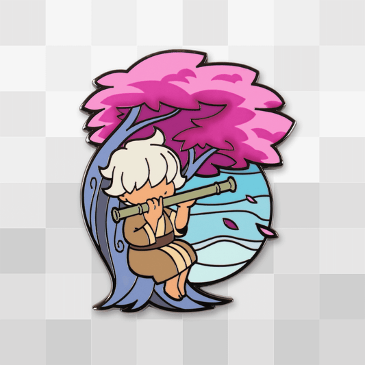 Shuanshuan and His Flute Pin