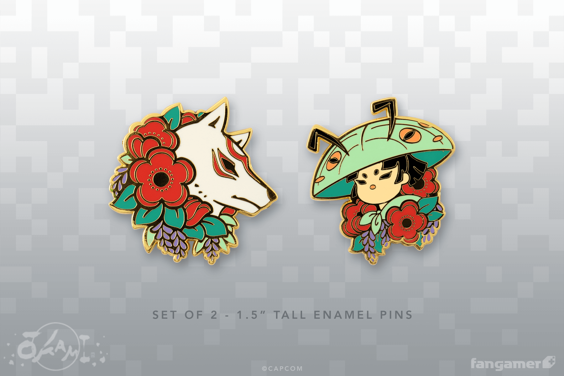 Hana Valley Enamel Pin Set