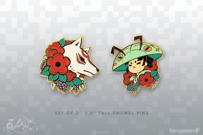 Hana Valley Enamel Pin Set