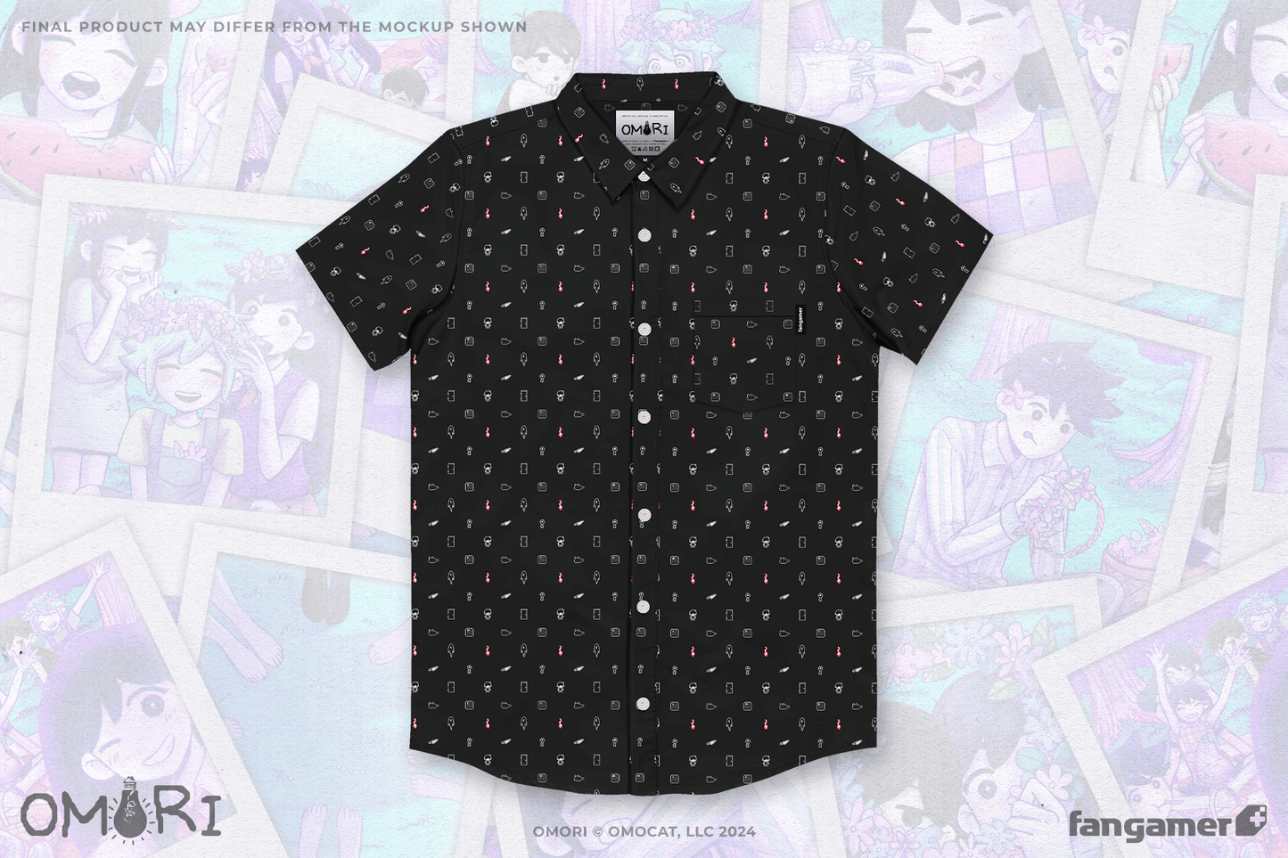 BLACK SPACE Button Up Shirt