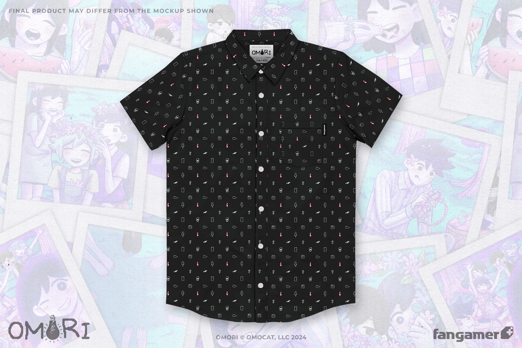 BLACK SPACE Button Up Shirt