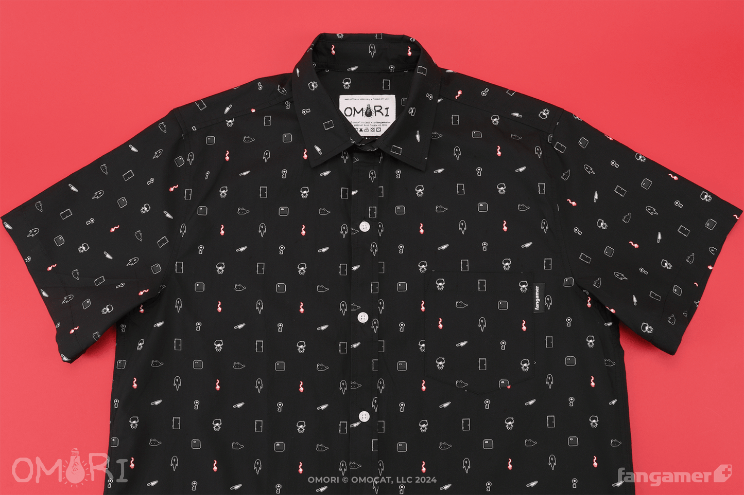 BLACK SPACE Button Up Shirt