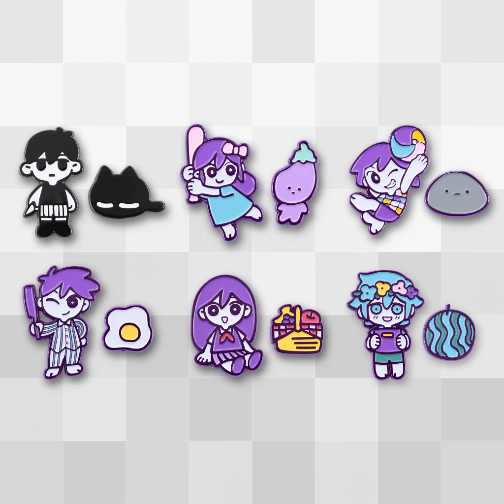 OMORI Character Pin Sets