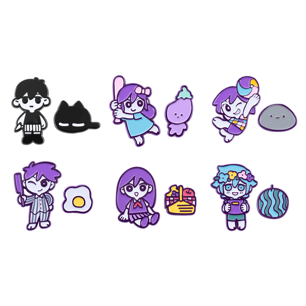 OMORI Character Pin Sets