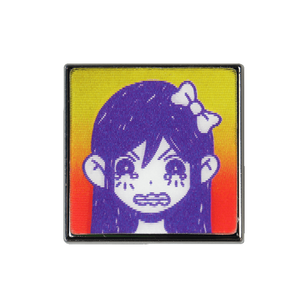 Angry AUBREY Lenticular Pin
