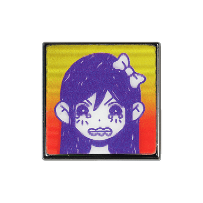 Angry AUBREY Lenticular Pin