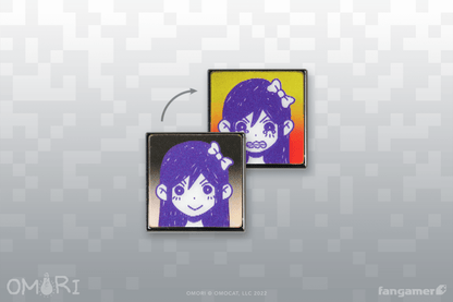 Angry AUBREY Lenticular Pin
